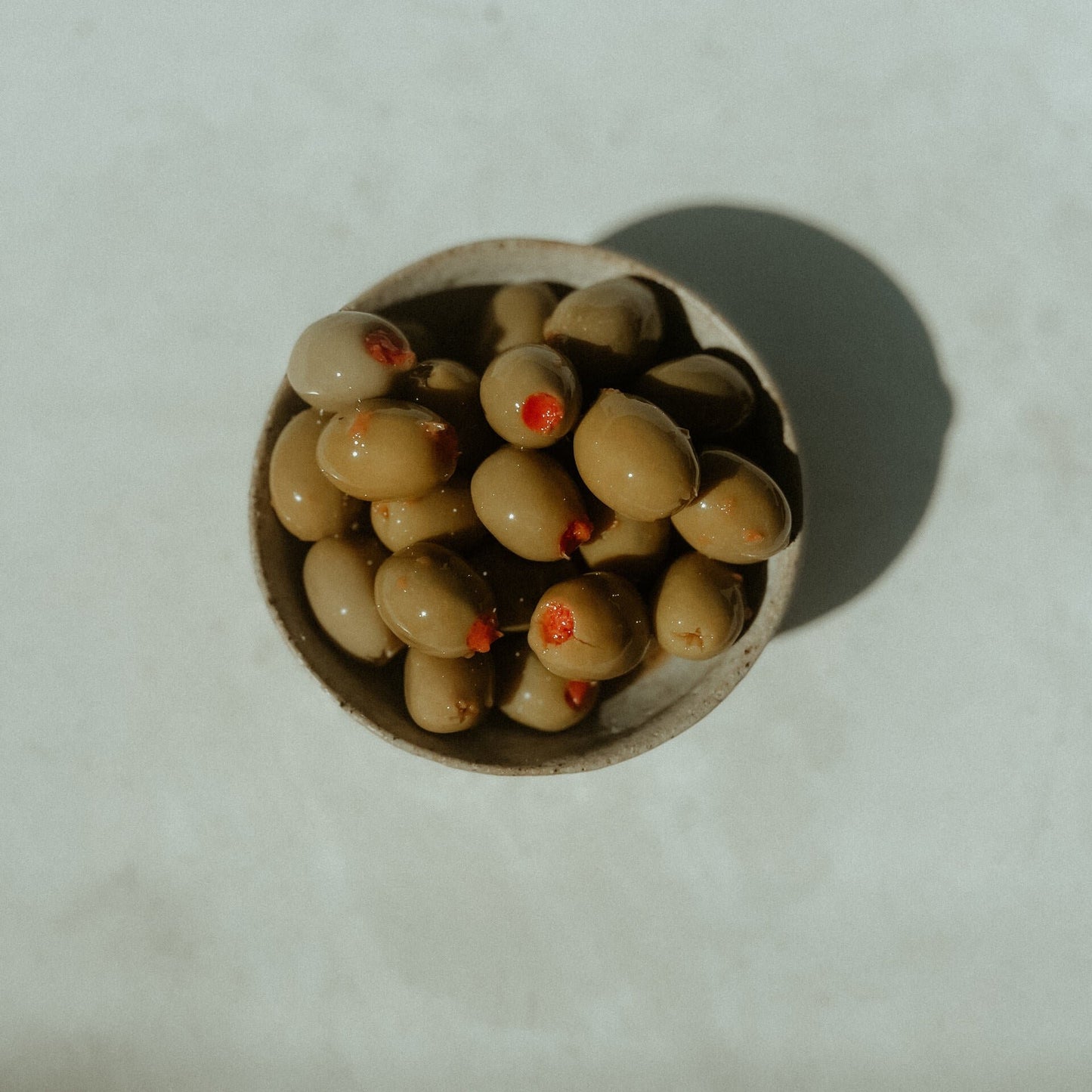 Large Green Olives Stuffed With Sundried Tomatoes